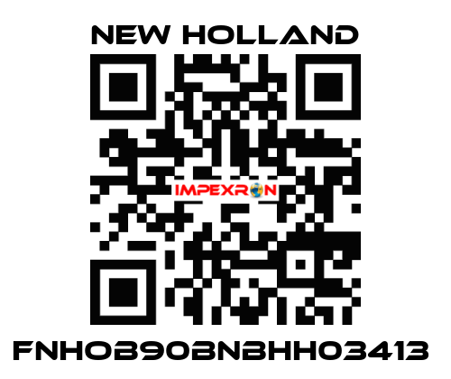 FNHOB90BNBHH03413  New Holland