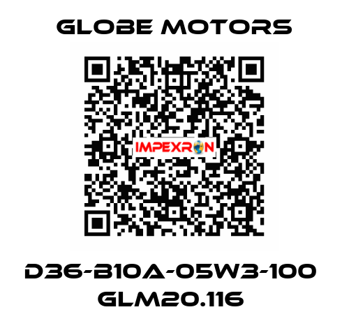 D36-B10A-05W3-100  GLM20.116  Globe Motors