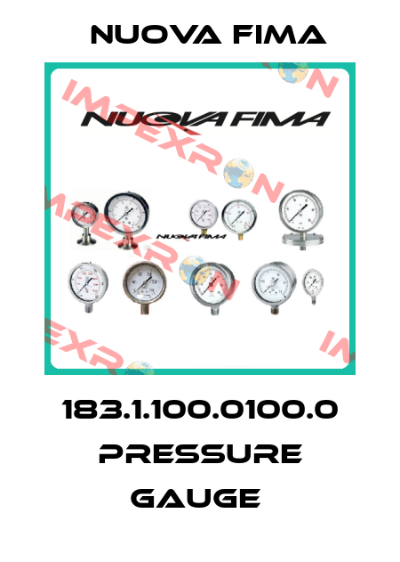 183.1.100.0100.0 Pressure gauge  Nuova Fima