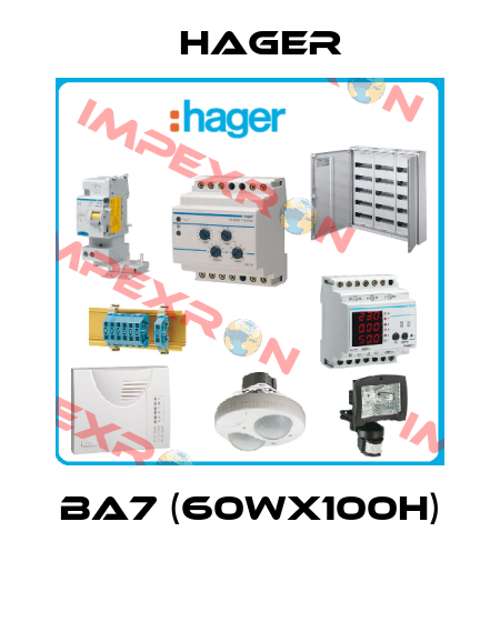 BA7 (60WX100H)  Hager