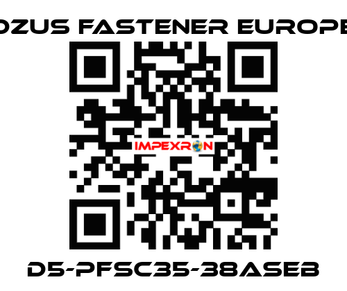D5-PFSC35-38ASEB Dzus Fastener Europe
