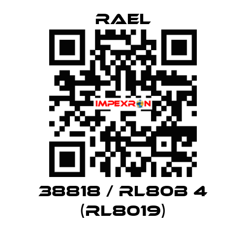 38818 / RL80B 4 (RL8019) RAEL