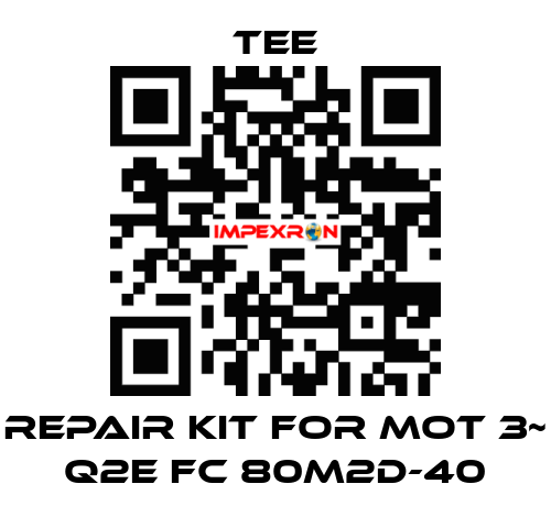repair kit for Mot 3~ Q2E FC 80M2D-40 TEE