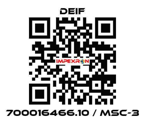 700016466.10 / MSC-3 Deif