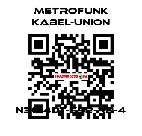 N36-40T-552-R2-4 METROFUNK KABEL-UNION