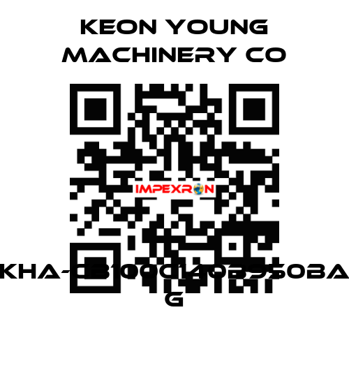 KHA-CB100C140B950BA G Keon Young Machinery Co