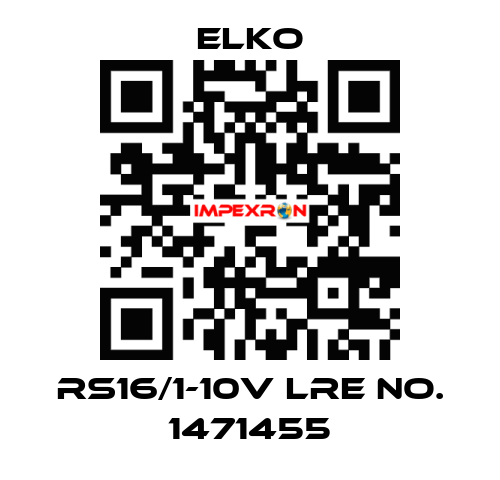RS16/1-10V LRE No. 1471455 Elko