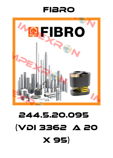 244.5.20.095   (VDI 3362  A 20 x 95) Fibro