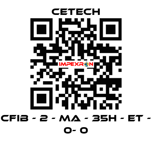 CFIB - 2 - MA - 35H - ET - 0- 0 CeTech