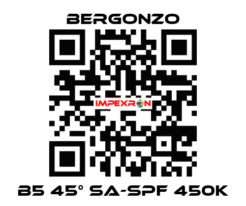 B5 45° SA-SPF 450K BERGONZO