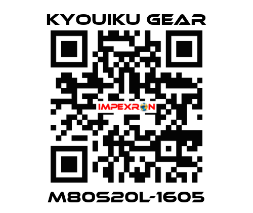 M80S20L-1605 KYOUIKU GEAR