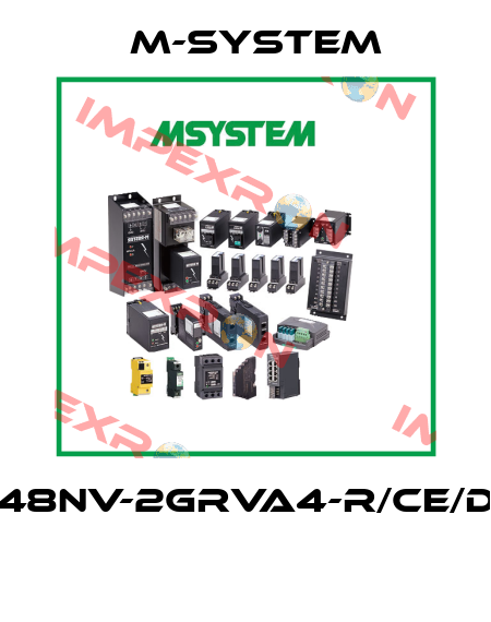 48NV-2GRVA4-R/CE/D  M-SYSTEM