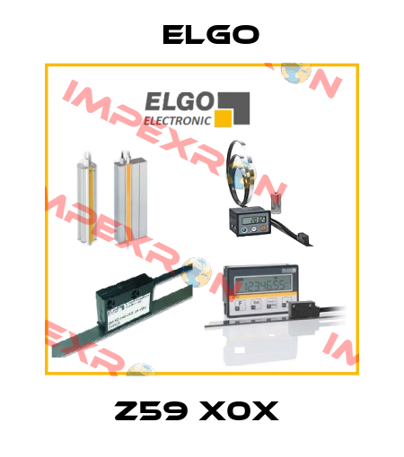 Z59 X0X  Elgo