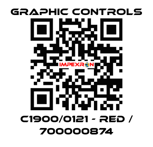 C1900/0121 - Red / 700000874 Graphic Controls