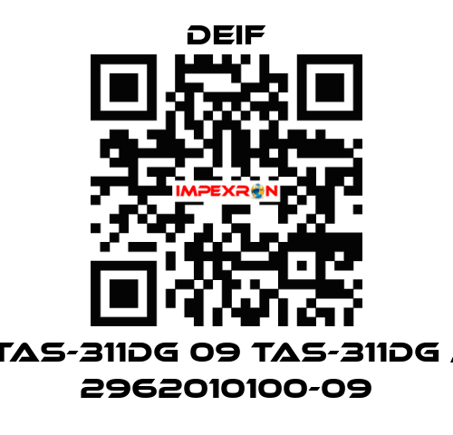 TAS-311DG 09 TAS-311DG / 2962010100-09 Deif