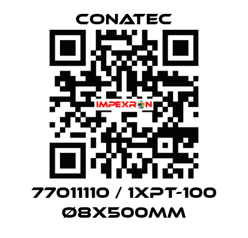 77011110 / 1xPt-100 Ø8x500mm Conatec