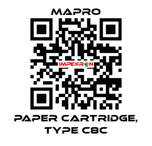 Paper cartridge, type C8C Mapro
