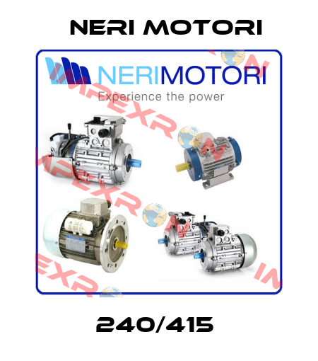 240/415  Neri Motori