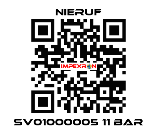 SV01000005 11 bar NIERUF