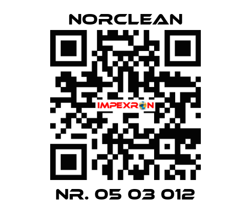 Nr. 05 03 012 Norclean