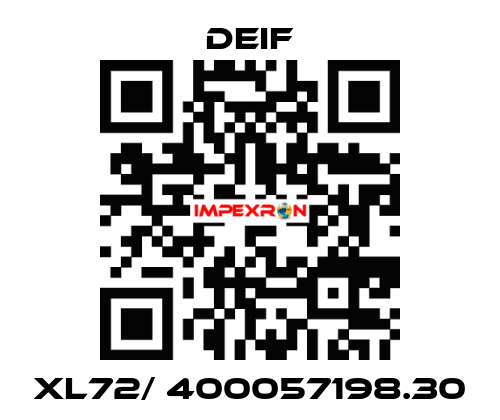 XL72/ 400057198.30 Deif