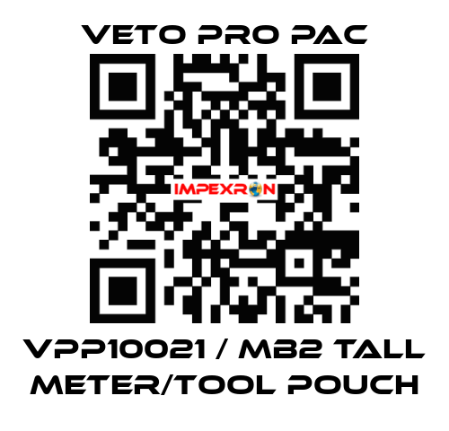 VPP10021 / MB2 Tall Meter/Tool Pouch Veto Pro Pac