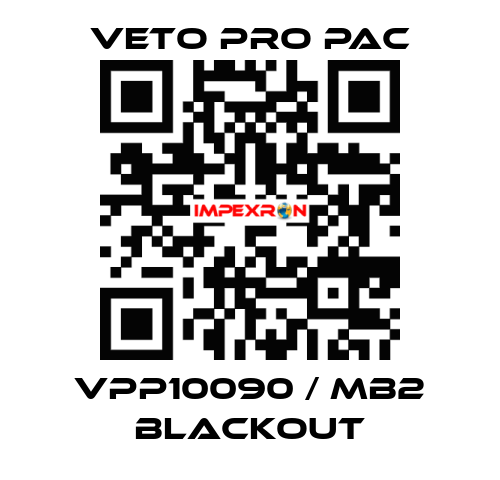 VPP10090 / MB2 BLACKOUT Veto Pro Pac