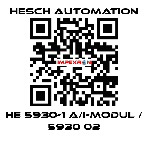 HE 5930-1 A/I-Modul / 5930 02 Hesch Automation