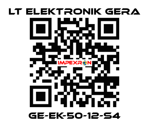 GE-EK-50-12-S4 LT Elektronik Gera