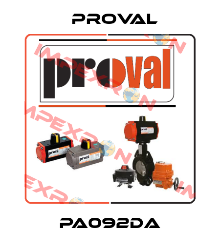 PA092DA Proval