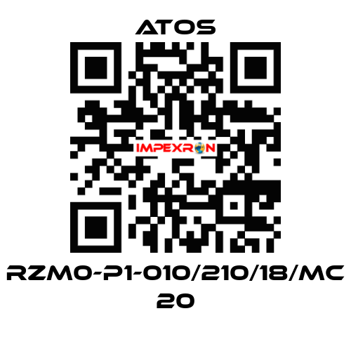 RZM0-P1-010/210/18/MC 20 Atos