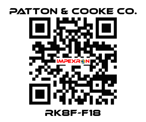 RK8F-F18 Patton & Cooke Co.