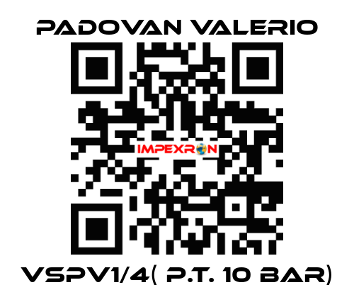 VSPV1/4( p.t. 10 bar) PADOVAN VALERIO