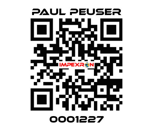 0001227 PAUL PEUSER