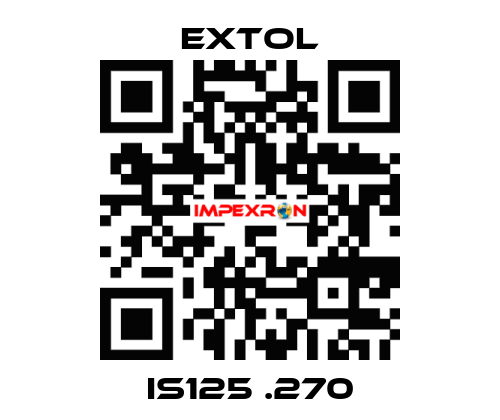 IS125 .270 EXTOL