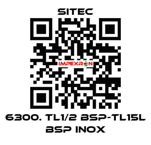 6300. TL1/2 BSP-TL15L BSP inox SITEC
