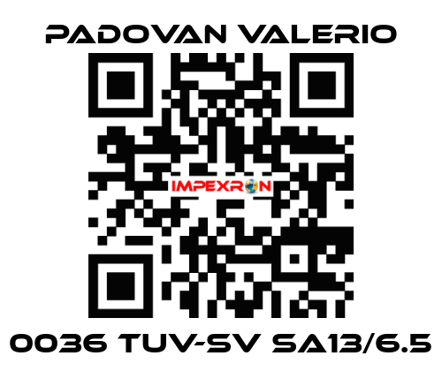 0036 TUV-SV SA13/6.5 PADOVAN VALERIO