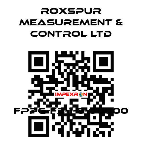FPPG-F3-1-6-00000 Roxspur Measurement & Control Ltd