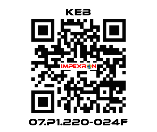 07.P1.220-024F KEB