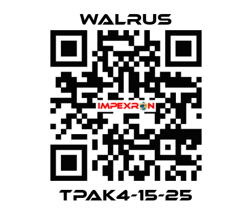 TPAK4-15-25 Walrus