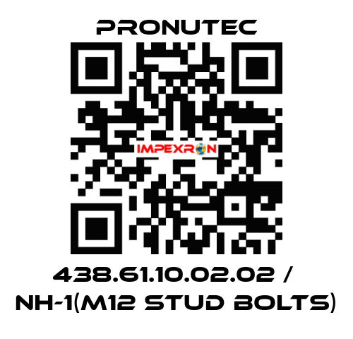 438.61.10.02.02 /  NH-1(M12 stud bolts) PRONUTEC