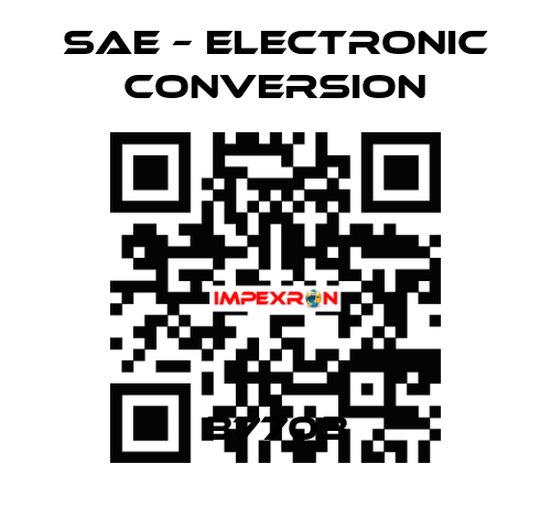 37703 SAE – Electronic Conversion