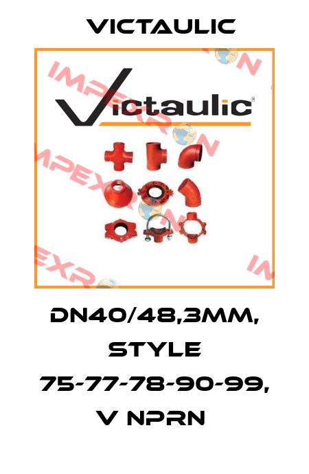 DN40/48,3mm, Style 75-77-78-90-99, V NPRN  Victaulic