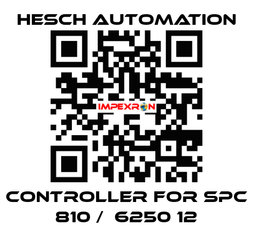 Controller for SPC 810 /  6250 12 Hesch Automation