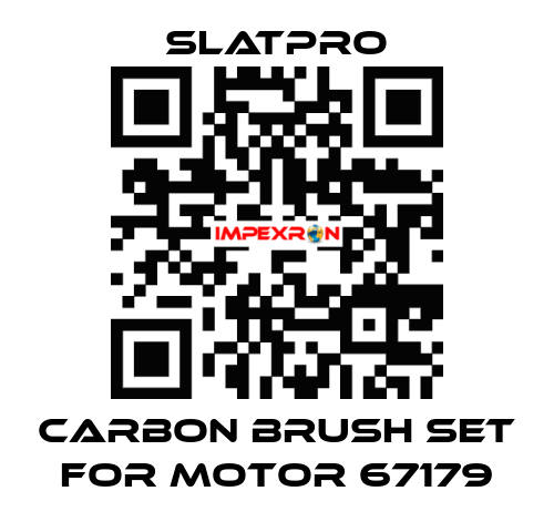 Carbon Brush Set for motor 67179 SlatPro