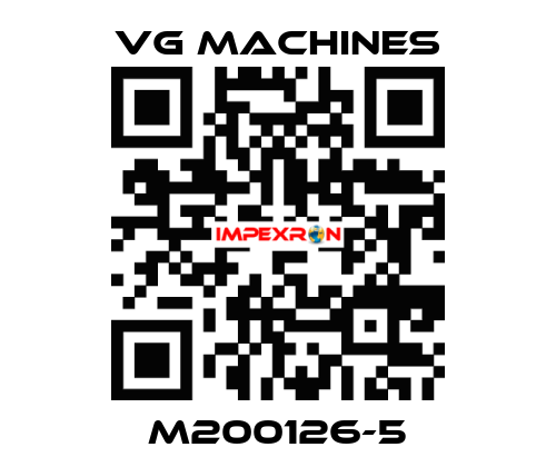 M200126-5 VG Machines