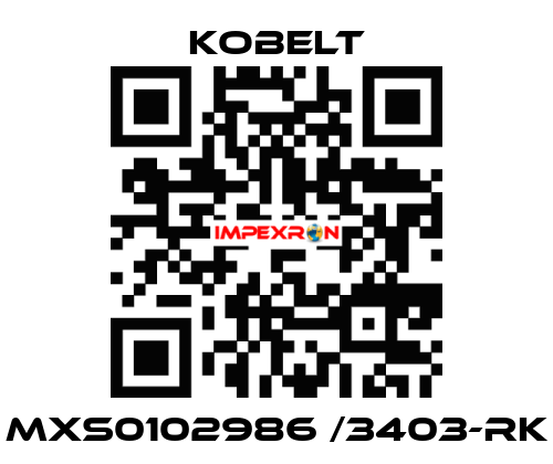 MXS0102986 /3403-RK Kobelt