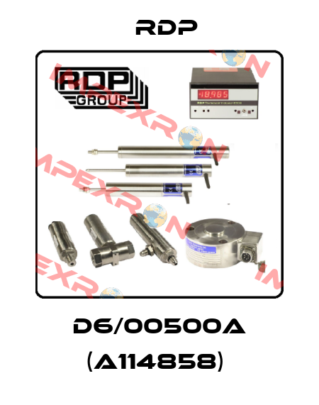 D6/00500A (A114858)  RDP