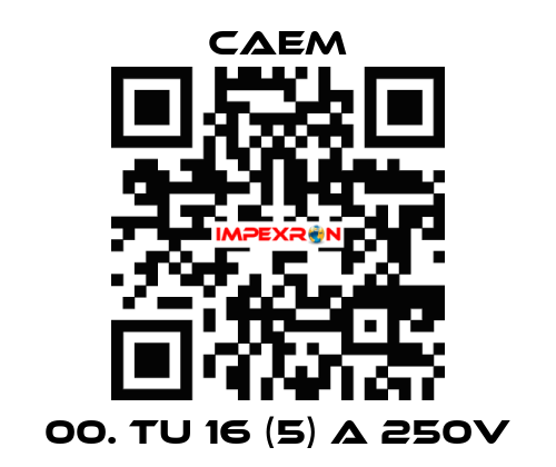 00. TU 16 (5) A 250V CAEM