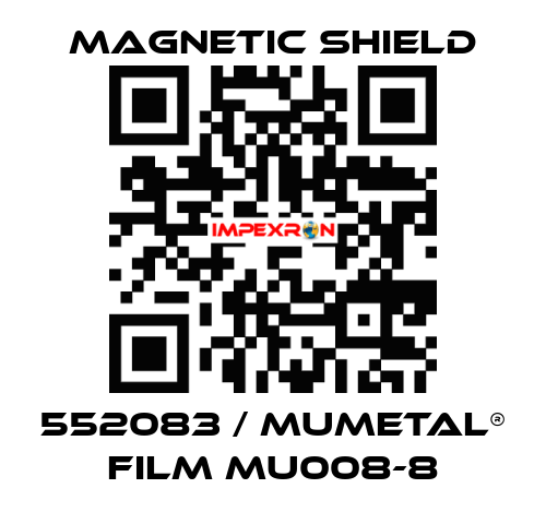 552083 / MuMetal® film MU008-8 Magnetic Shield